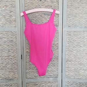 Fuchsia Pink Swimsuit /Bodysuit